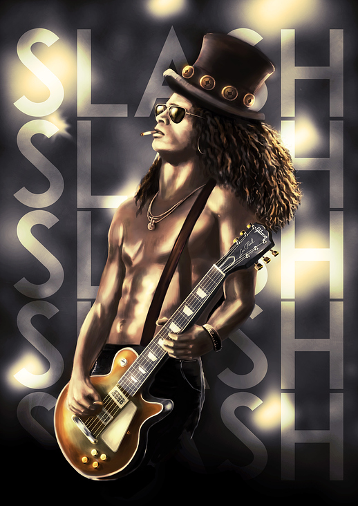 Slash Illustration