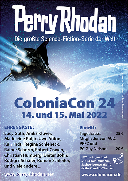 Perry-Poster für ColoniaCon