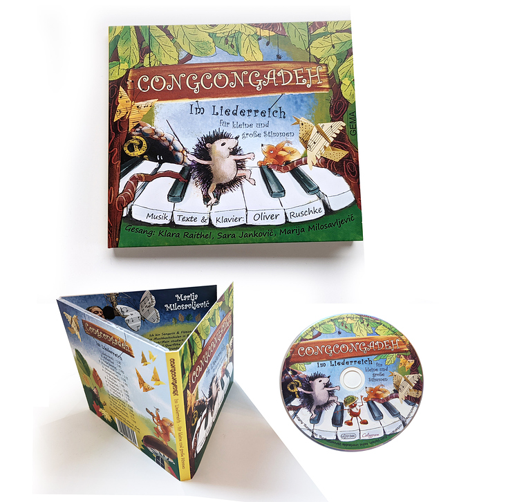 DigiFile und Booklet für die CD ‚Congcongadeh‘