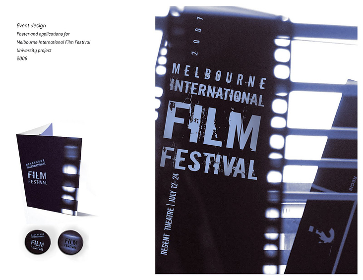 Plakat für ein Filmfestival