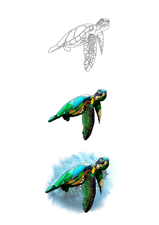 Merresschildkröte