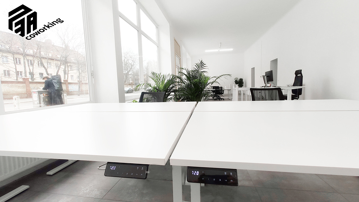 P3A coworking main room – desk
