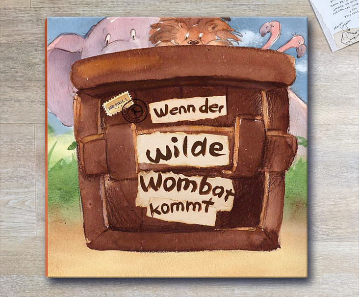 ‚Wenn der wilde Wombat kommt‘ – Kinderbuch von Udo Weigelt