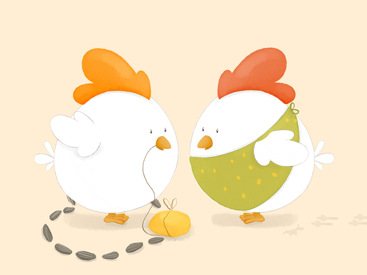 Hühner und die Liebe