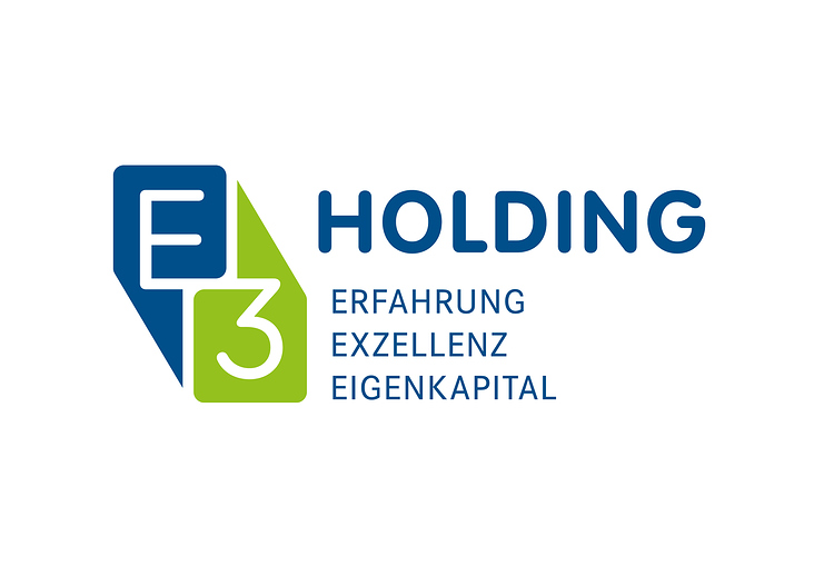 E3 Holding · Corporate Design + Anwendungen