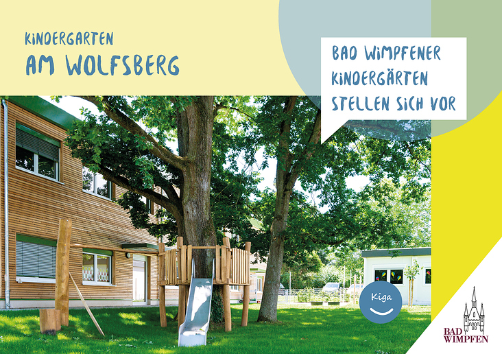 Broschüre für die Kindergärten von Bad Wimpfen, Titel (A5)