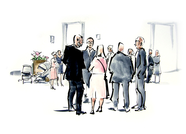 Hochzeitsgäste