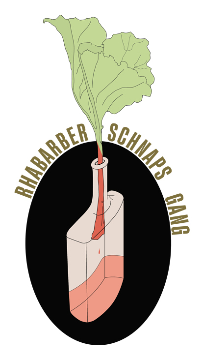 Rhabarberschnaps Visual