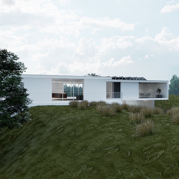 Rendering Wohnhaus