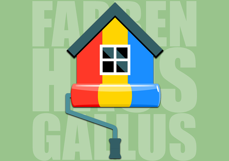 Logo-Entwicklung: Farbenhaus Gallus