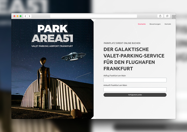 Webdesign: parkarea51.de