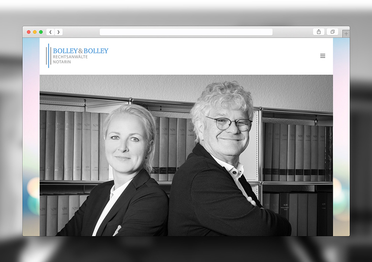 Webdesign: Bolley.de