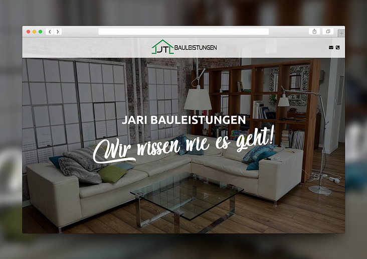 Webdesign: Jari-Bauleistungen.de
