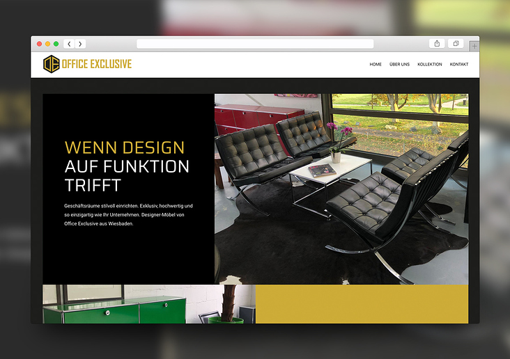 Webdesign: Office-Exclusive.de