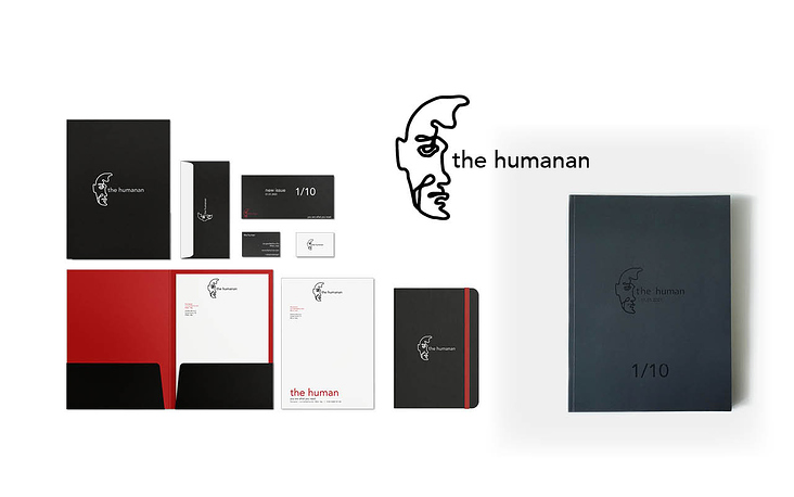 the human Brand Design — Stationary