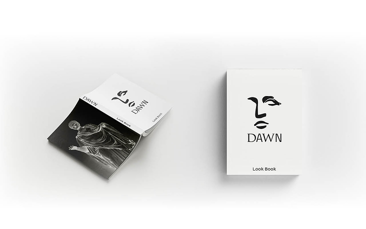 Dawn Look Book — fiktionale Brand Identity