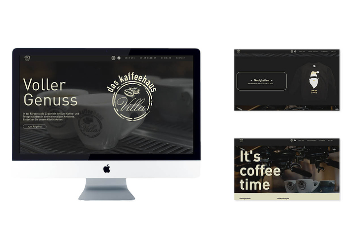 Das Kaffeehaus Villa | Web Design & Entwicklung | Villingen-Schwenningen