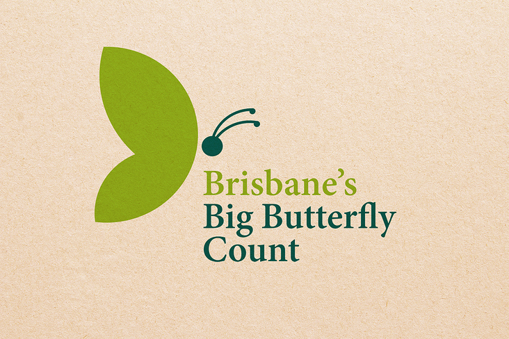 Logo für Brisbane’s Big Butterfly Count