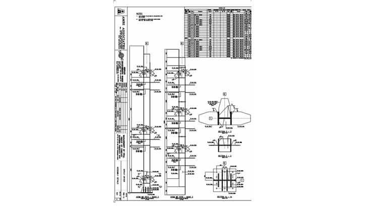 Typical Column Assembly Details