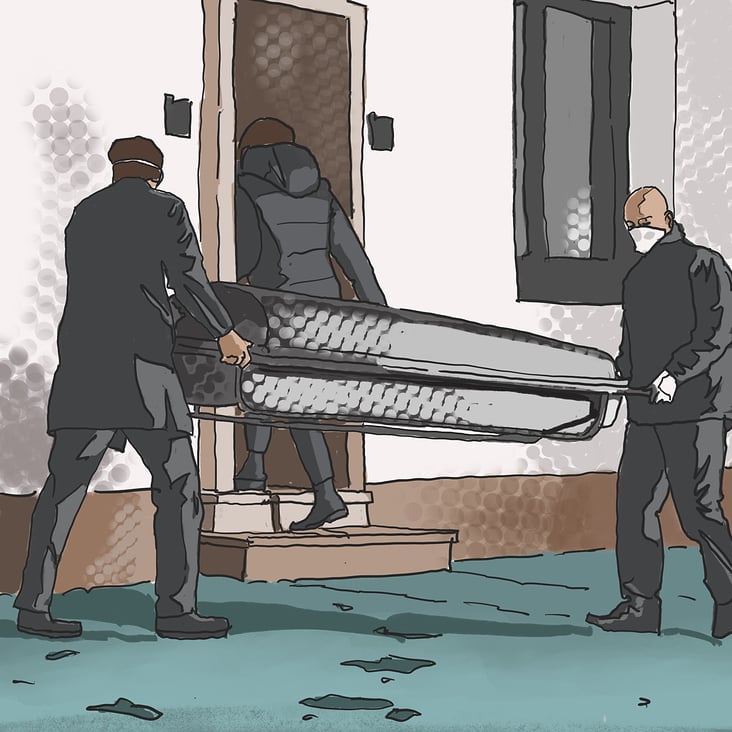 Illustration für Mordlustpodcast