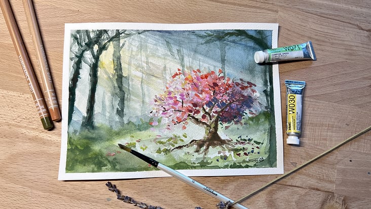 Kirschblüten Baum