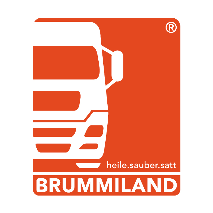 Markenlogo BRUMMILAND mit Markenrechtsanmeldung
