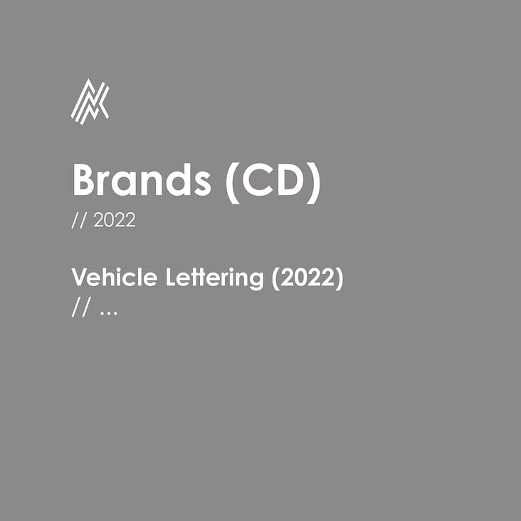 Vehicle Lettering / 2022