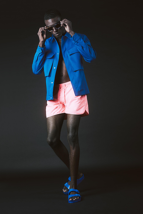 CD, Shooting Concept, Styling: Michael Meise, Photography: Oliver Moscher, Model: Fiifi A. Sarpong M4 Models