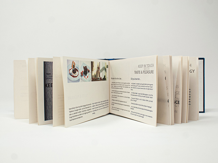 EADS | Keep in Touch |  Buchgestaltung im Rahmen des Event-Designs auf der ILA in Berlin