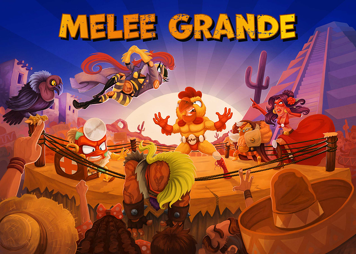 Coverartwork: „Melee Grande“