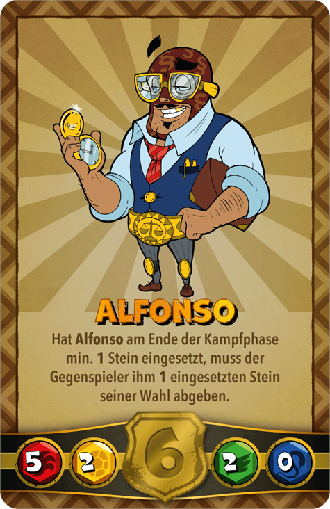 Spielkarte: „Alfonso“