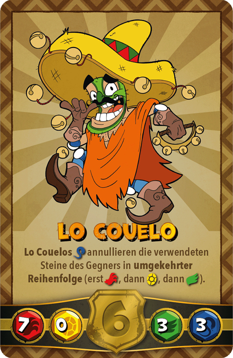 Spielkarte: „Lo Couelo“