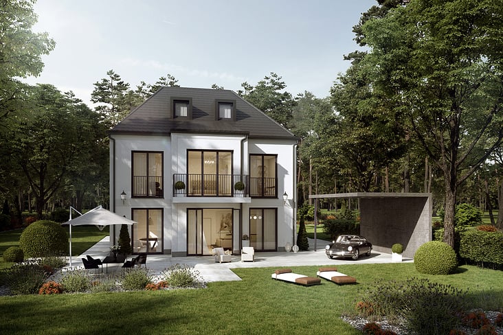 Rendering Haus Mainz