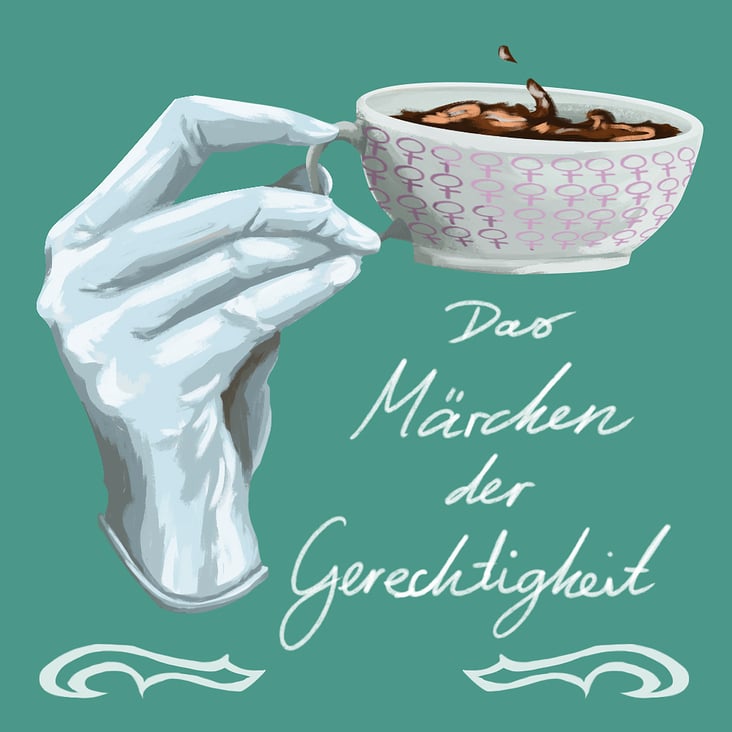 Podcastcover Das Märchen der Gerechtigkeit