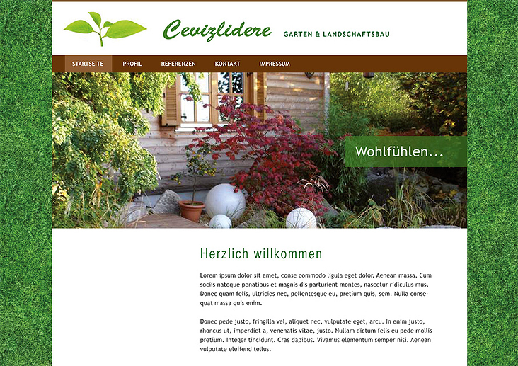 Wedesign Gartenbau