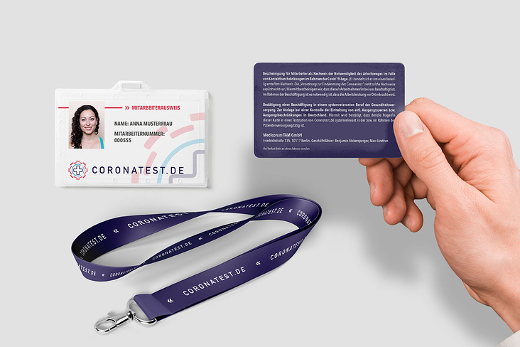 Coronatest.de employee ID