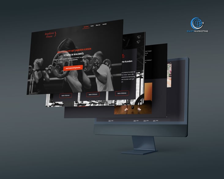 Fitnessstudio – Mockup