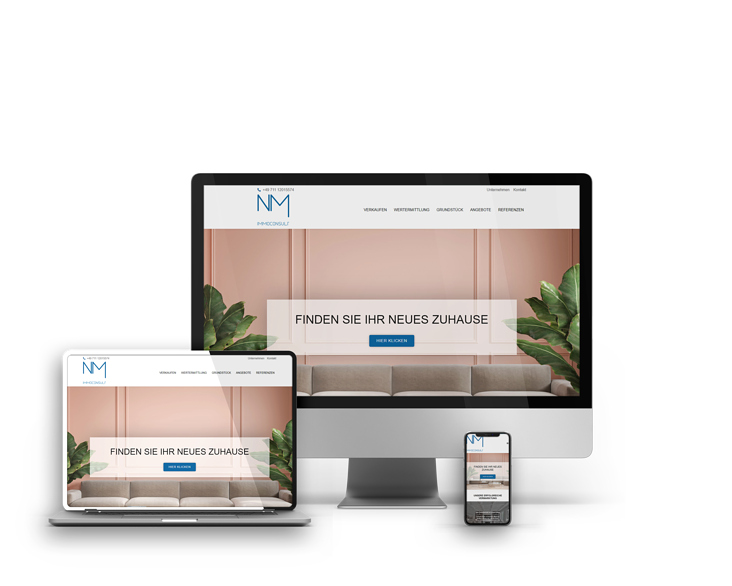 Webdesign – Immobilien Makler