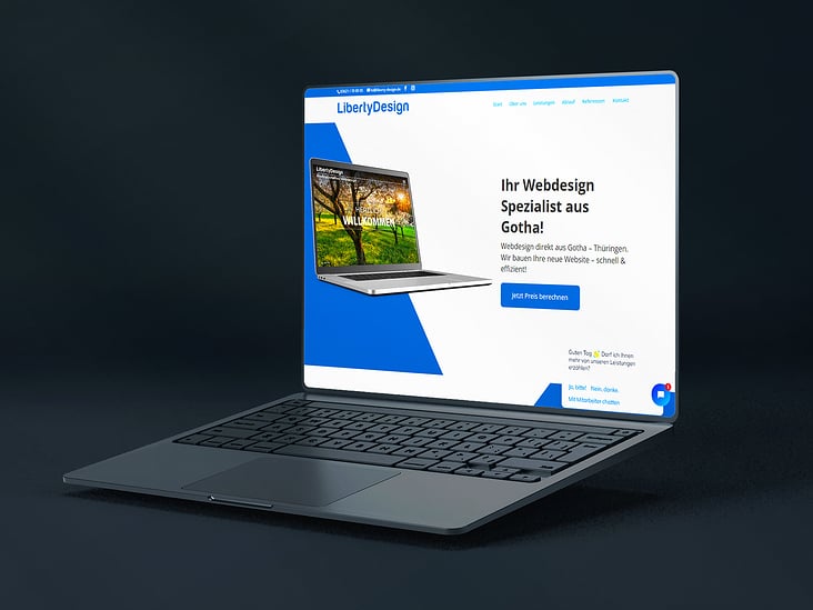 Webdeisgn Referenz für PC Reparatur