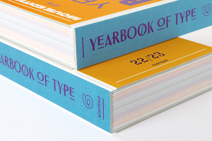 Slanted Publishers The Yearbook of Type 2022/23