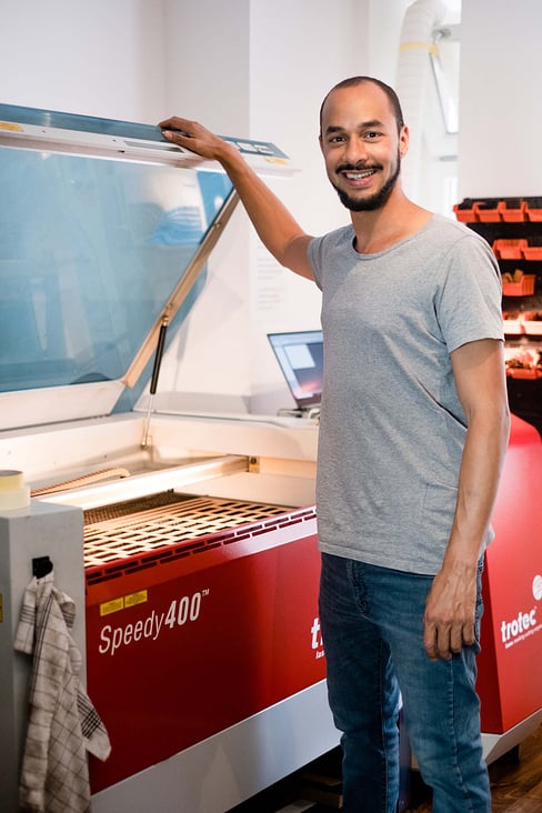 Fertigung in der Maxvorstadt in München