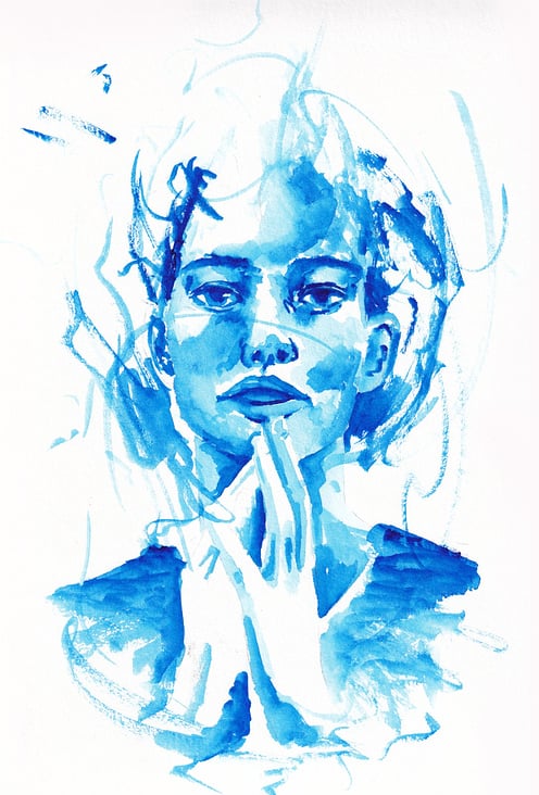 Aquarell Portrait