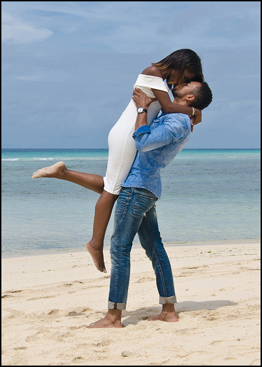 Engagement, couple from Trinidad&Tobago
