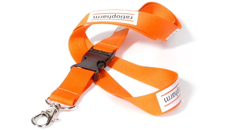 Bedruckte Lanyards – Siebdruck – Standard