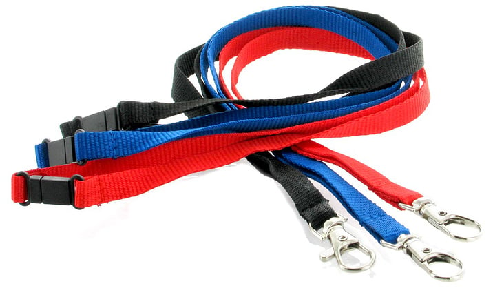 Unbedruckte Lanyards – Lagerware