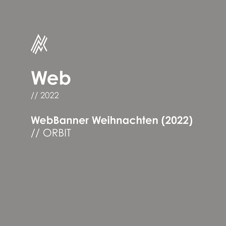 WebBanner Weihnachten / 2022