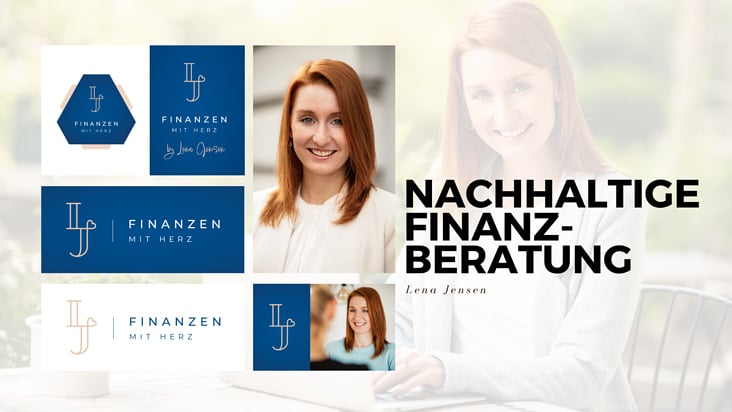 Branding-Design & Portraits für Finanzberaterin Lena Jensen