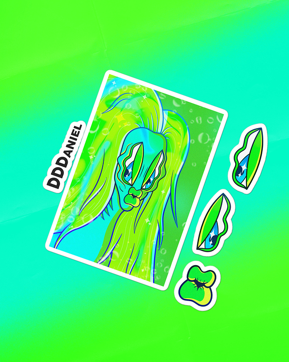 DDDaniel – Mermaid Sticker Set