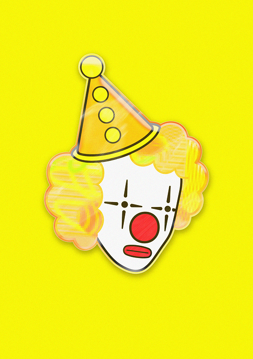 Yellow Clown – Private Work