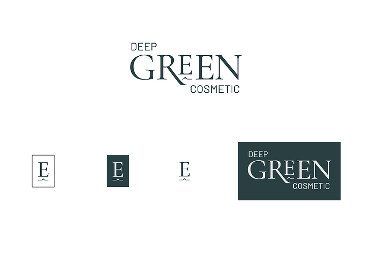 DEEP GREEN COSMETIC Branding
